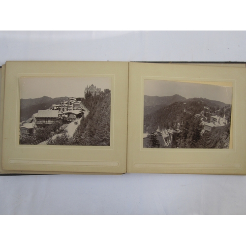 132 - Three early 20th century photograph albums of Asia, to include Polo in India, Chapra and various col... 