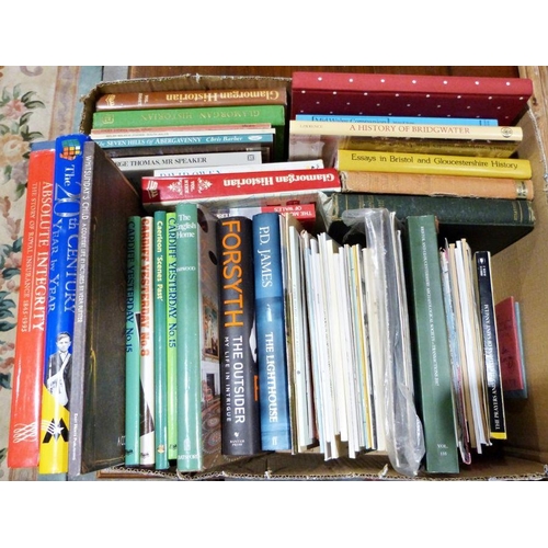 1006 - Quantity of books on assorted subjects to include topography, history, etc (2 boxes)