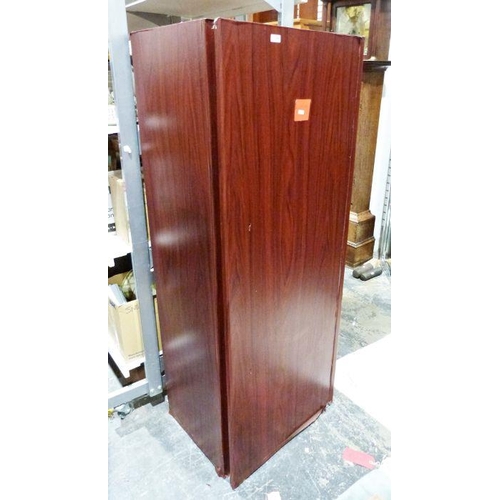 1388 - Metal gun safe cabinet, 60cm x 153cm