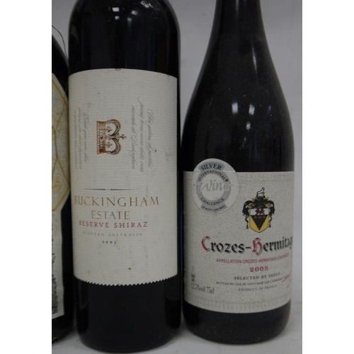 223 - One bottle Vinalba Malbec 2012, one bottle Marques de Riscal Rioja 2000, one bottle Ravens Wood Old ... 