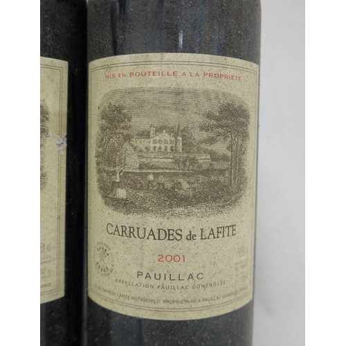 227 - Two bottles Carruades de Lafite 2001 Pauillac (2)