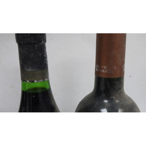 229 - One bottle Blaauwklippen Shiraz 2000, one bottle Tempus Two 2005 Chardonnay, one bottle Rioja Fausti... 