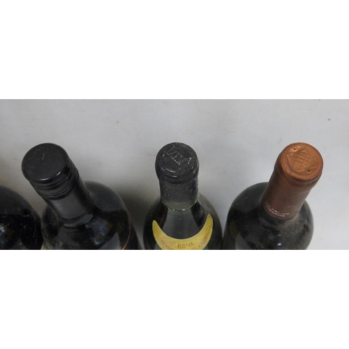 229 - One bottle Blaauwklippen Shiraz 2000, one bottle Tempus Two 2005 Chardonnay, one bottle Rioja Fausti... 