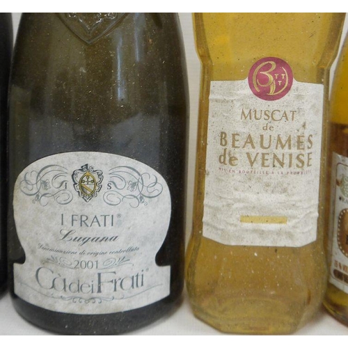 235 - One bottle Ifrati Lugana 2001, one bottle Chablis 2014, one bottle Castillo De Maluenda Old Vines Oa... 