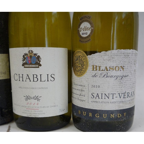 235 - One bottle Ifrati Lugana 2001, one bottle Chablis 2014, one bottle Castillo De Maluenda Old Vines Oa... 