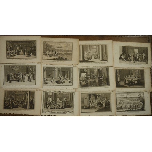 347 - Various unframed engravings for Dr Hurd's Ceremonies and Customs of All Nations and Religious Rights... 