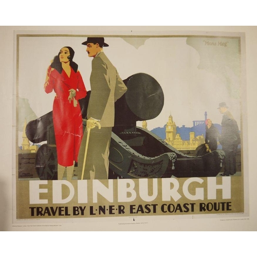 357 - Reproduction colour railway poster
 