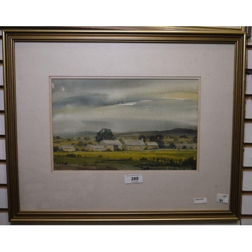 388 - Alan Paynes (20th century school)
 Watercolour 
 