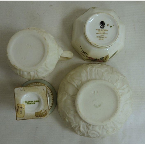 4 - Mixed lot of 18th/19th century china to include teacup and saucer, Copeland floral decorated cup and... 