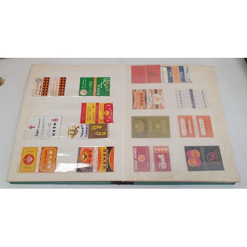 108 - Collection of matchboxes comprising three albums and a box of loose matchboxes