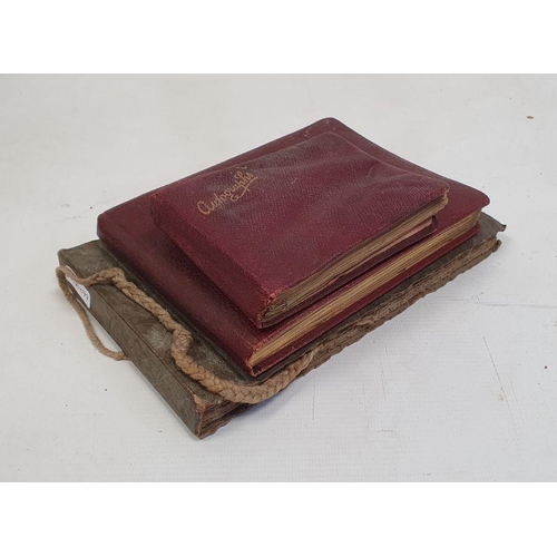 151 - Two autograph albums, a photograph album, a quantity of Britains diecast models including a coronati... 