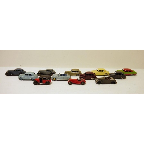 351 - Small quantity of Dinky Toys diecast models to include 'Dinky Toys Riley', 'Dinky Toys Daimler', 'Di... 