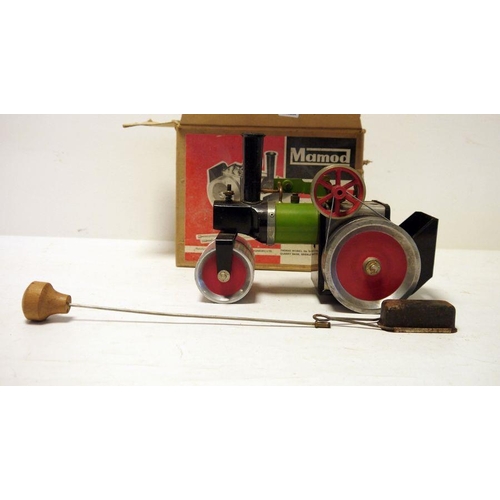 406 - Mamod steam roller, S.R.1, boxed