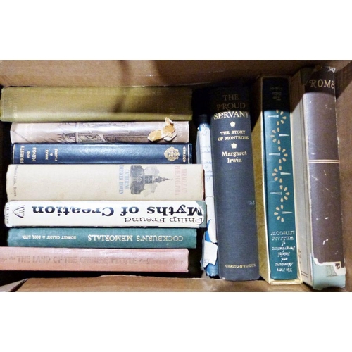 1004 - Quantity of volumes to include fishing, gardening, history, collecting, biographies, art etc. (5 box... 