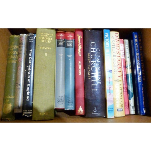 1011 - Assorted volumes on various subjects to include Biography, collecting, etc. (5 boxes)