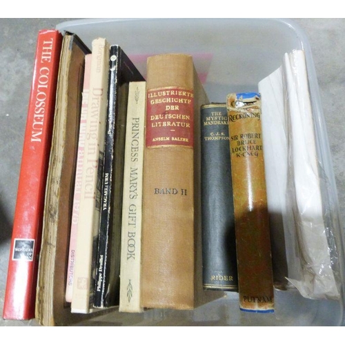 1014 - Large quantity of volumes to include poetry, history novels, biography, travel (5 boxes)