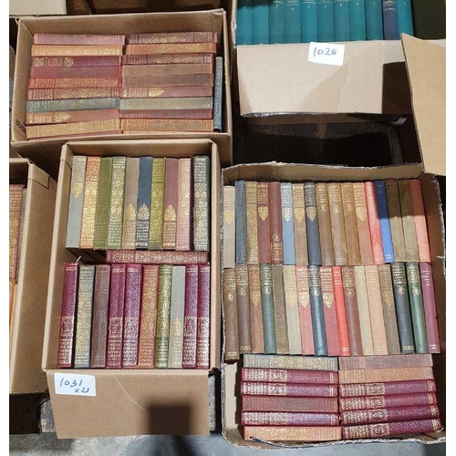 1031 - Everyman series (21 boxes) - it is believed the collector of these books attempted to buy to find ev... 