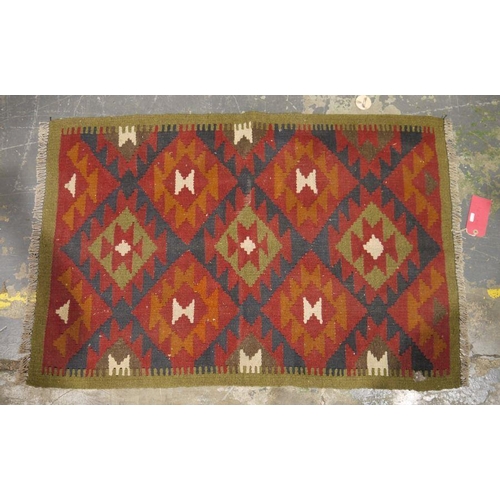 1096 - Maimana kilim, 118cm x 79cm