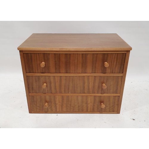 1117 - Mid century modern Hodgkinsons of Warrington suite of furniture to include chest of three drawers, c... 