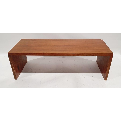 1156 - 20th century rectangular figured coffee table