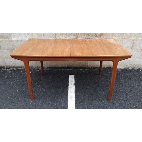 1287 - Mid century modern extending table and six chairs by McIntosh (7)