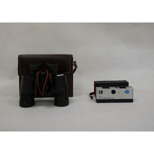 134 - Pair of Viking 8x42 binoculars in case and a Kodak pocket instamatic 400 camera (2)