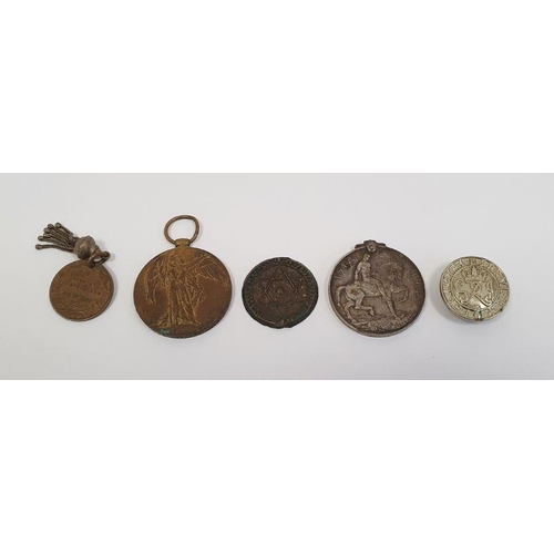 154 - Two WWI medals, a Civilisation medal and a Kings medal, awarded to Corp Sgt S Hayward RAMC and vario... 