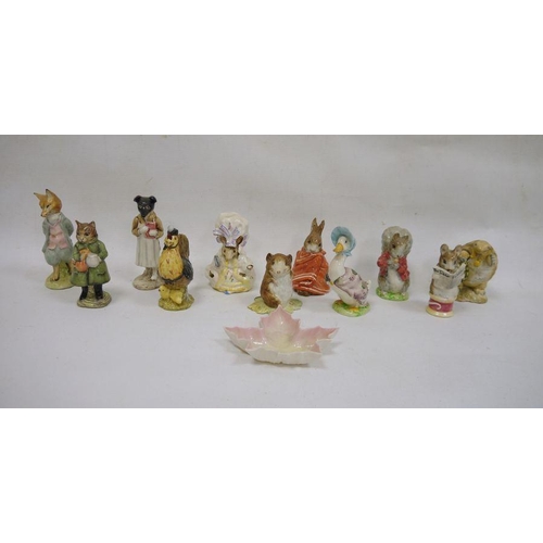 20 - Assorted Beswick 'Beatrix Potter' figures to include Mr Alderman Ptolemy, Lady Mouse, Timmy Tiptoes,... 