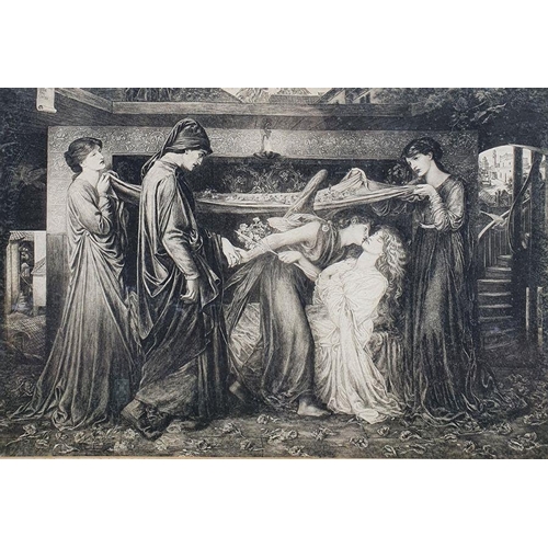 215 - After Dante Gabriel Rossetti 
 Photogravure
 