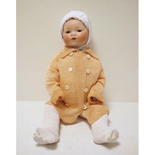 300 - Armand Marseille 'My Dream Baby' bisque headed doll, no.341, 59cm