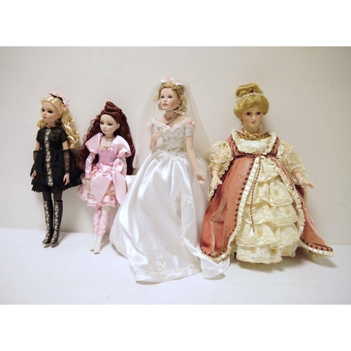 322 - Ellowyne & Wilde collectors dolls, Tonner American Dolls and other collectors dolls (8)