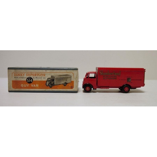 344 - Dinky Supertoys, diecast model No. 514 Guy Van in box