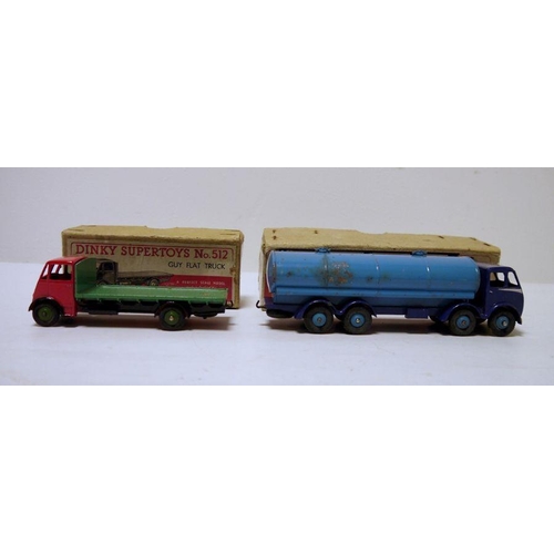 347 - Dinky Supertoys, diecast model No. 504 Foden 14-ton tanker in box, together with Dinky Supertoys No.... 