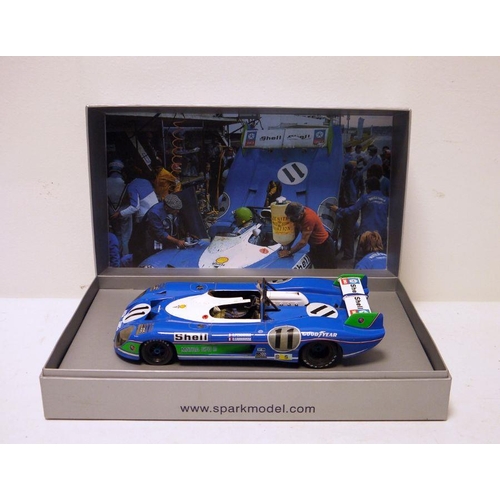 378 - Spark model by Minimux diecast model, Matra-Simca MS 670 B, no. 11, Winner Le Mans