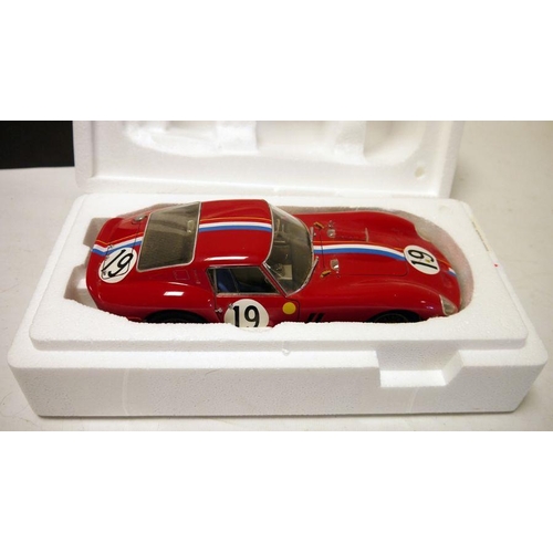 379 - Kyosho 1:18 scale diecast model car 'Ferrari 250 GTO 1962 Le Mans No. 19', boxed