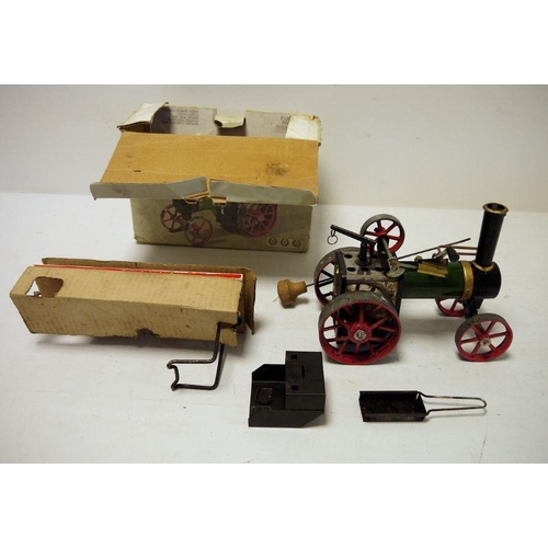 407 - Mamod stream tractor, boxed