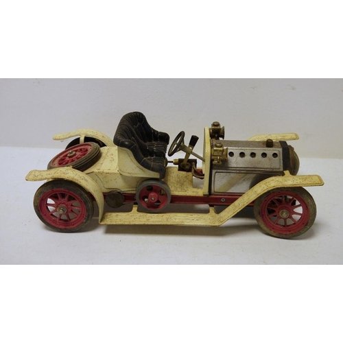 411 - A Mamod steam roadster car