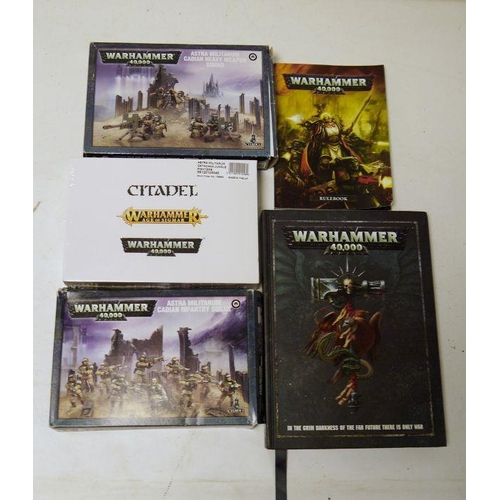 452 - Quantity of Games Workshop Wargaming miniatures, mostly Warhammer 40,000, to include:
  -  Astra Mil... 