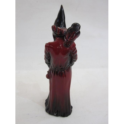 190 - Royal Doulton flambe wizard, 25cm high