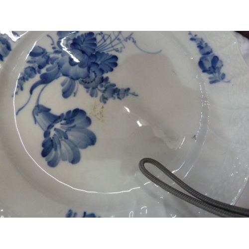 175 - Royal Copenhagen blue flower dinner service - complete description and further images to follow