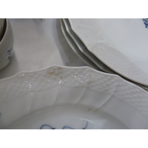 175 - Royal Copenhagen blue flower dinner service - complete description and further images to follow