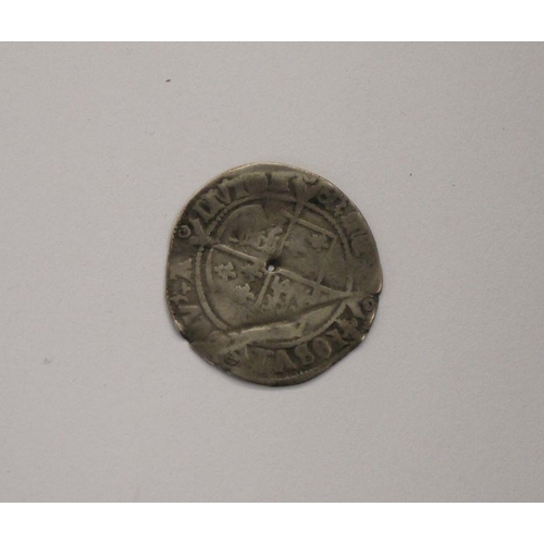 103 - Henry VIII Groat, Mint Mark Lis, London, pierced from the Great Recoinage