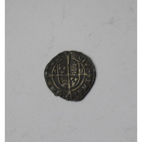 151 - Henry VIII (1509-1547) Half Groat, mint mark Catherine Wheel (1533-44) Minted at Canterbury Archnbis... 