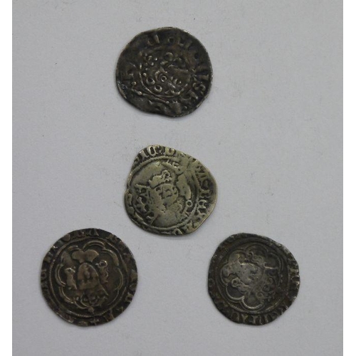 179 - Henry VII (1485-1509) Half Groats of York (1) and Canterbury (2). York Half Groat two keys either si... 