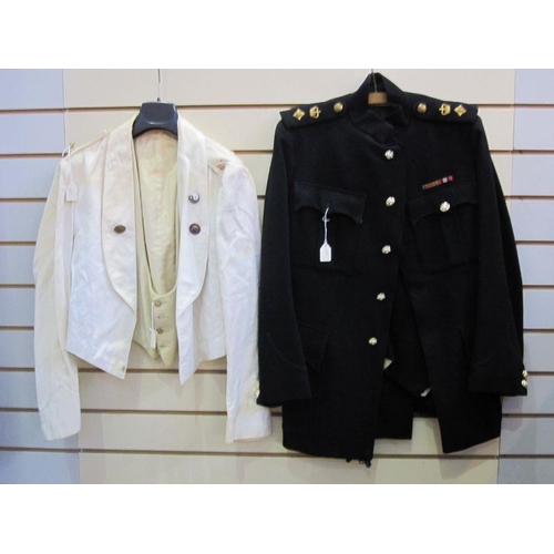 285 - Armed Forces Uniforms in varying condition to include Royal Corps of Transport jacket and trouser. R... 