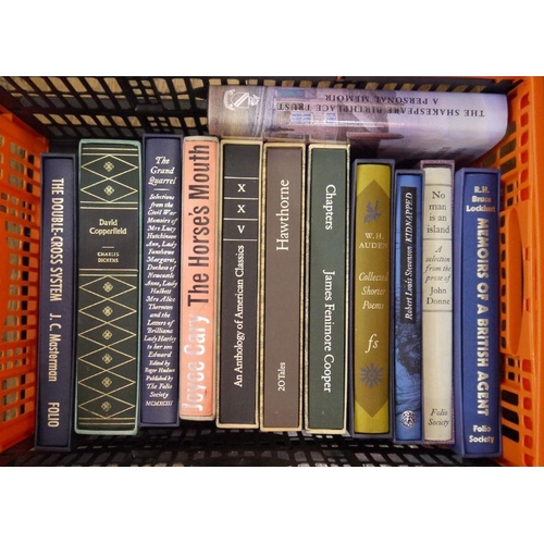 337 - Assorted modern fiction and Folio Society
 