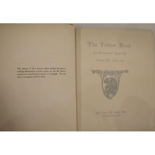 360 - The Savoy Illustrated Quarterly, 2 copies of no.1, January 1896, no.2 April 1986 and no.7 1896, Aubr... 