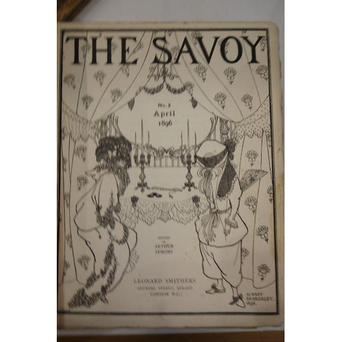 360 - The Savoy Illustrated Quarterly, 2 copies of no.1, January 1896, no.2 April 1986 and no.7 1896, Aubr... 