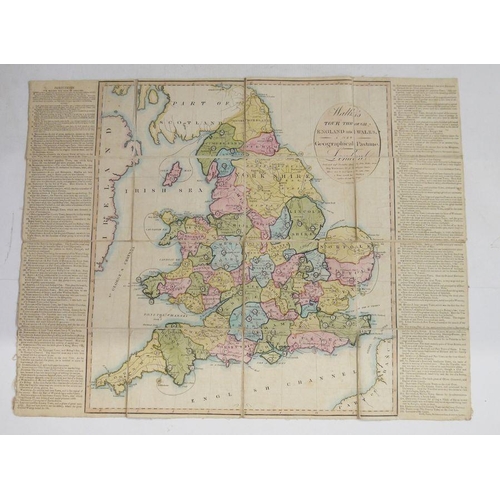 397 - Wallis's New Geographical Game, Exhibiting a Tour Through England and Wales