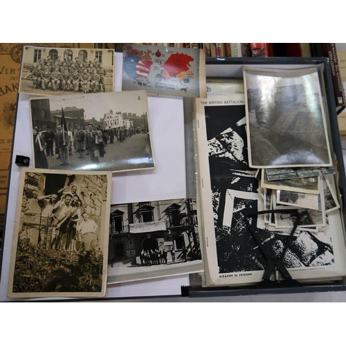 411 - Books and ephemera relating to the Spanish Civil War from the collection of Maurice Levine (one of t... 